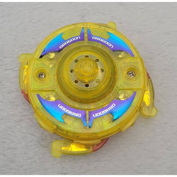 VTG 2002 Hasbro Yellow Dragoon F Electronic Beyblade V-Force Series - Picture 2 of 8